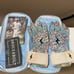 Bruce Bolt Ian Happ elephant print gloves szWL