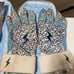 Bruce Bolt Ian Happ elephant print gloves szWL