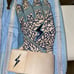 Bruce Bolt Ian Happ elephant print gloves szWL