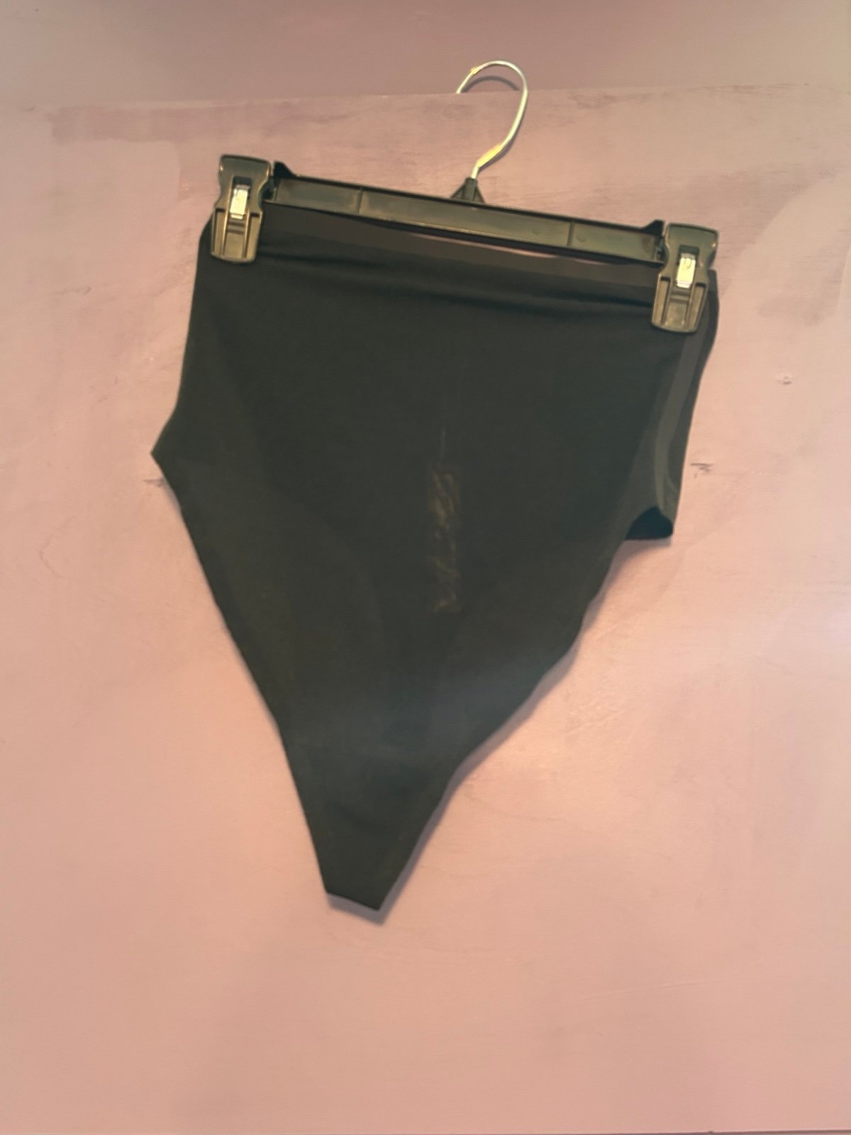 Skims black thong panties Shapewear large nwt