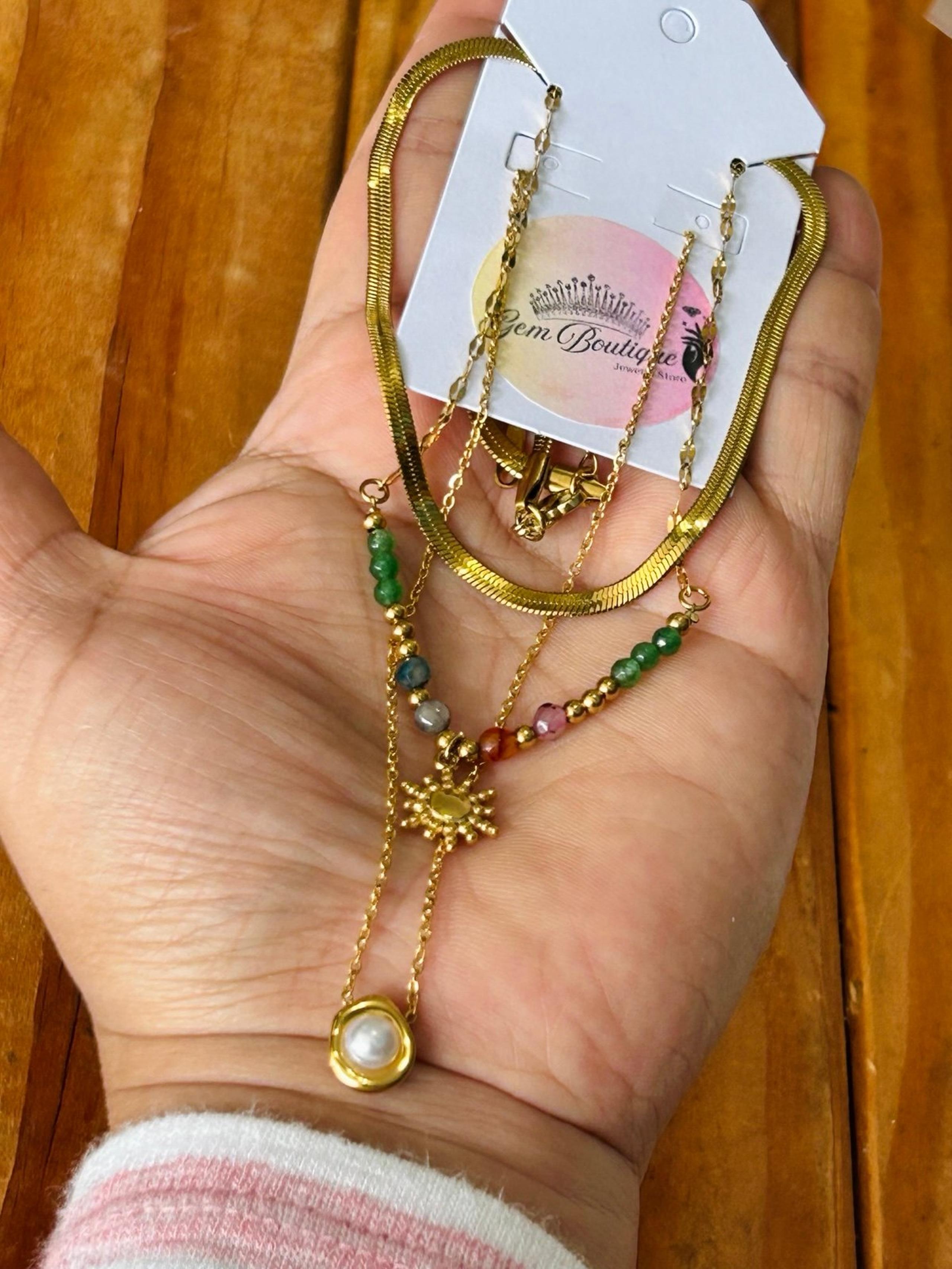 Pendant Necklace Set (3 pcs)