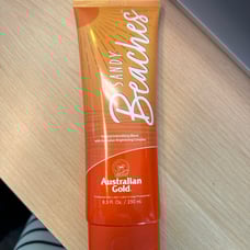 Australian gold Sandy beaches intensifier tanning lotion new