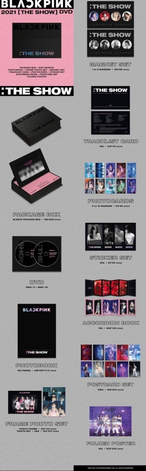 Blackpink The Show DVD
