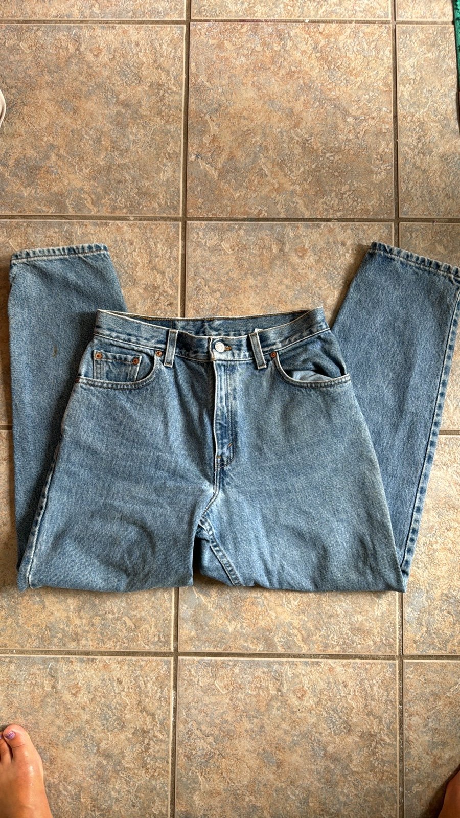 Levi's 550 vintage jeans size 10