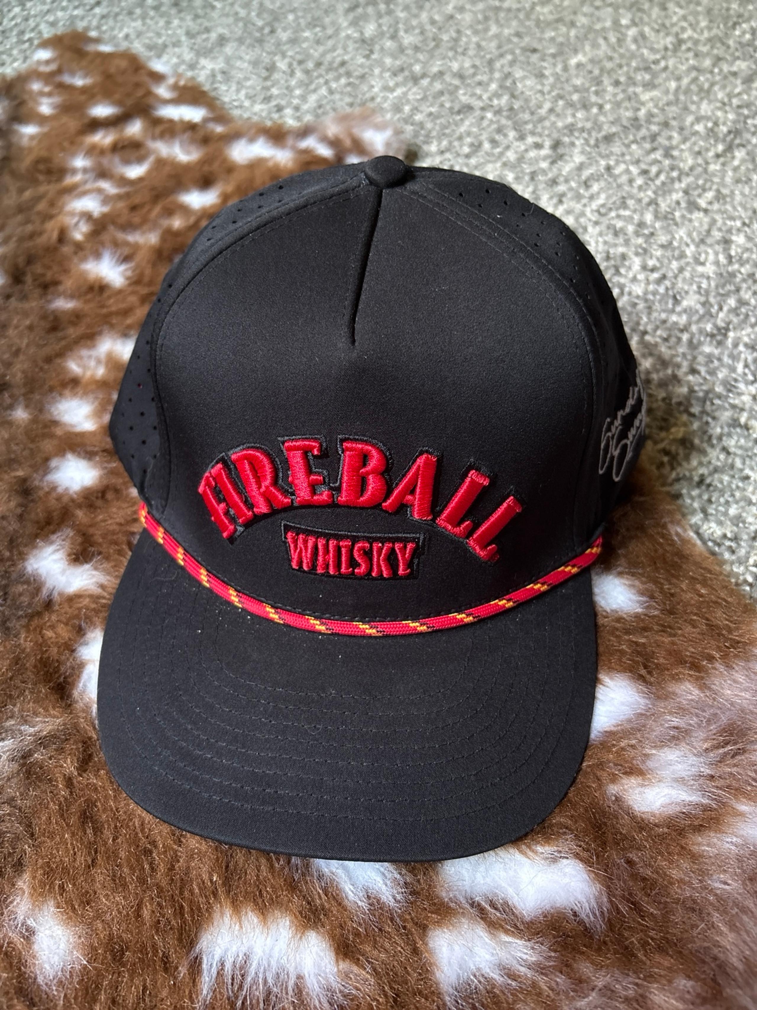 Fireball Whiskey Rope Hat