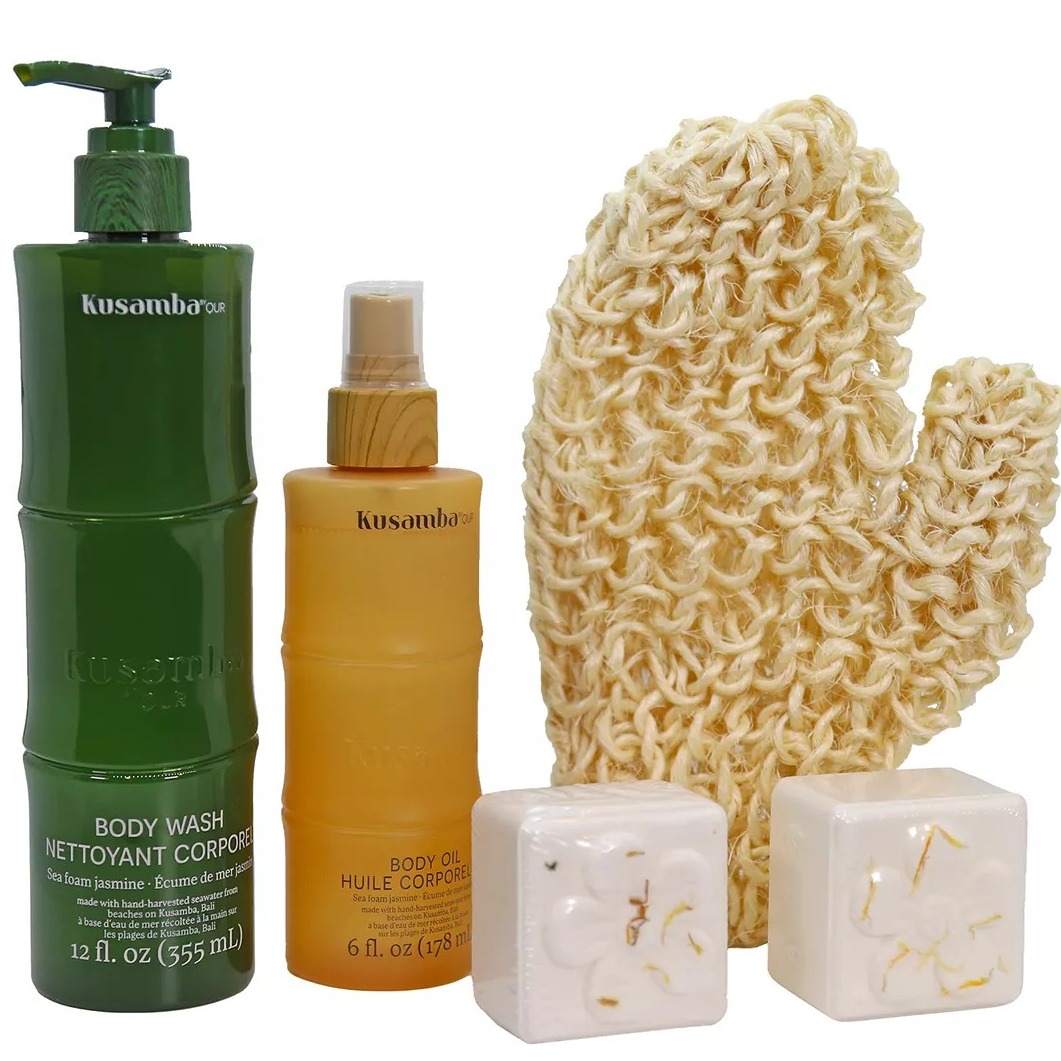 Kusamba by QUR Bath and Body Care 5-Piece Collection NEW