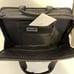 Tumi Black Napa Leather Briefcase Laptop Business Bag