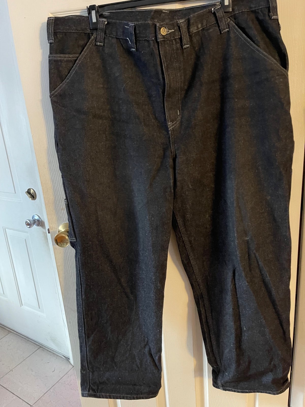 Ben Davis carpenter denim jean men’s size 44x30 black