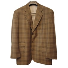 Innocenti Oro Hand Tailored By Tom James In USA 44R Men Blazer