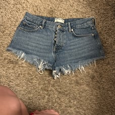 Free people shorts size 24