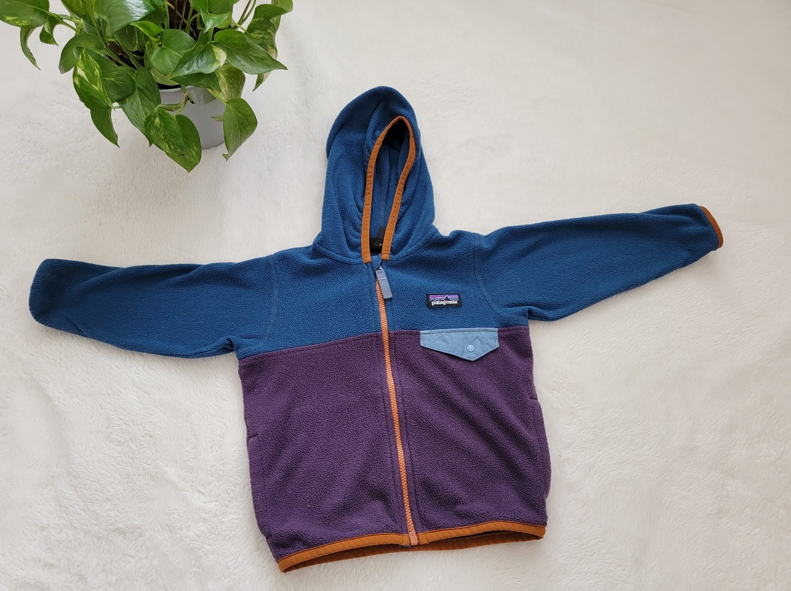 Patagonia unisex micro D fleece 12-18M !