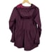 Lululemon Rain for Daze Jacket Bordeaux Drama Reversible Size 8