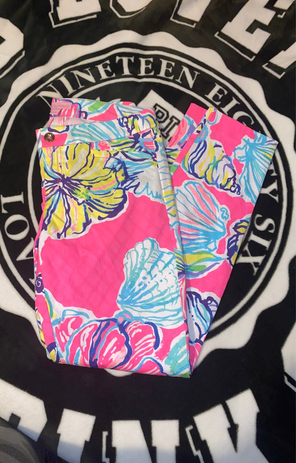 HOT PINK FLORAL LILY PULITZER
