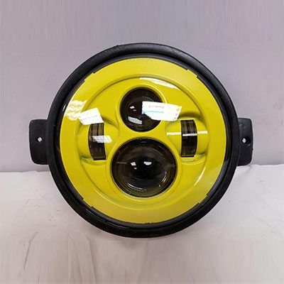 7″ Kawasaki Voyager & Vaquero DAYMAKER Replacement Headlight Yellow LED Light Pr