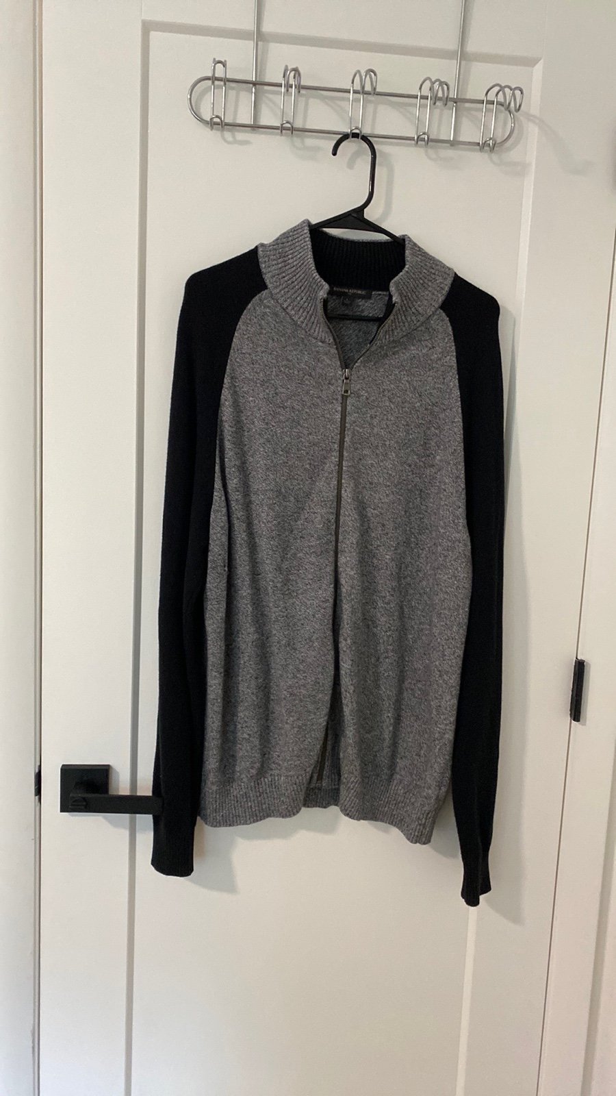 Mens Banana Republic Full Zip Sweater | Size Large