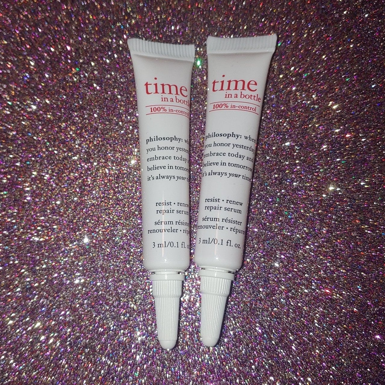 philosophy time in a bottle serum