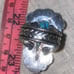 Copper Turquoise Natural Gemstone vintage statement ring 8.5 - 9