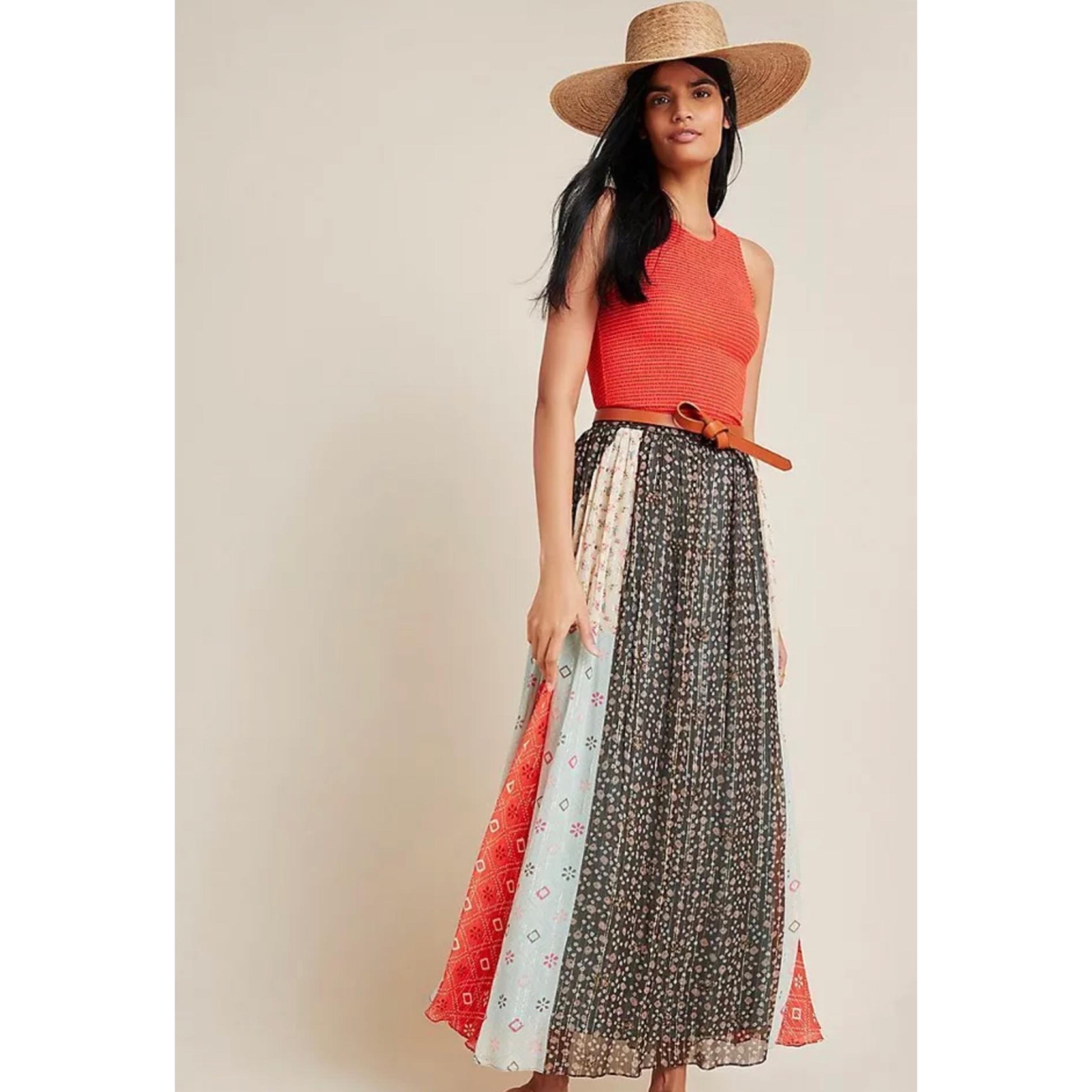 Anthropologie Margot Pleated Maxi
Skirt new size 10