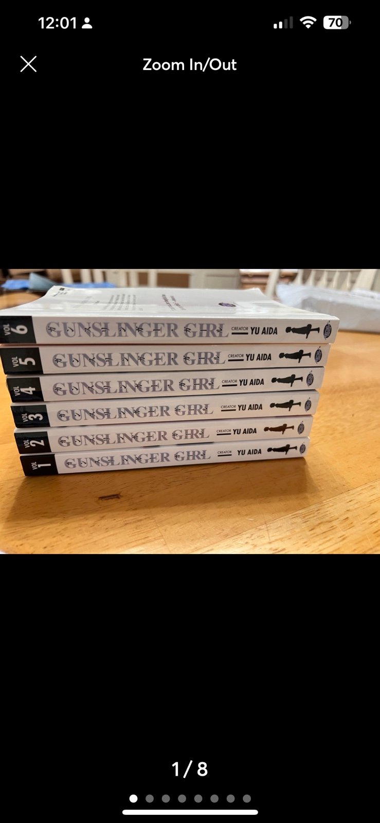Gunslinger girl vol 1-6