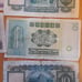 Collection of antique foreign bills