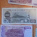 Collection of antique foreign bills