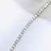 Sterling Gold Clad 5.5ct CZ Tennis 6 3/4