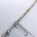 Sterling Gold Clad 5.5ct CZ Tennis 6 3/4