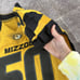 Men's 2012 Nike Team Missouri Mizzou Tigers Game Worn Used Football Jersey Sz 46