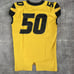 Men's 2012 Nike Team Missouri Mizzou Tigers Game Worn Used Football Jersey Sz 46