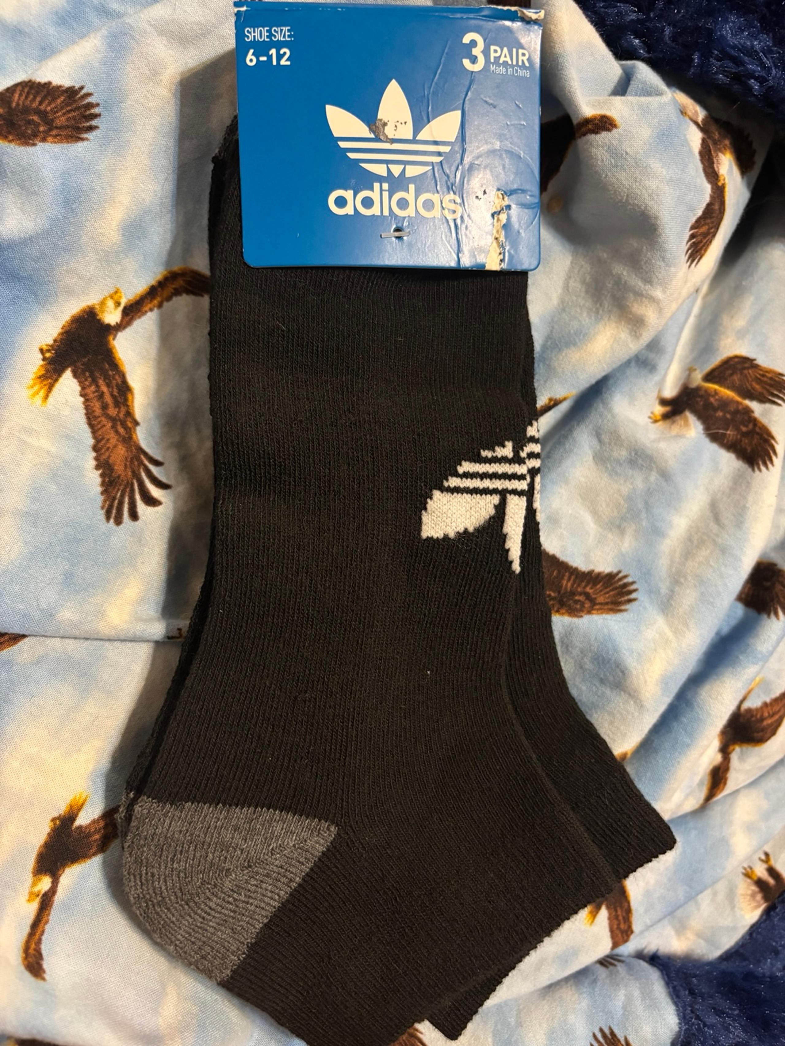 3 pairs of Men’s ankle socks 6-12 nwt