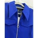 Ted Baker Mini Dress Size 4 Royal Blue Front Zip Clueless Preppy Old Money NWT
