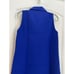 Ted Baker Mini Dress Size 4 Royal Blue Front Zip Clueless Preppy Old Money NWT