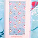 2 New French Bulldog Frenchie Dog Surfing Beach Towels