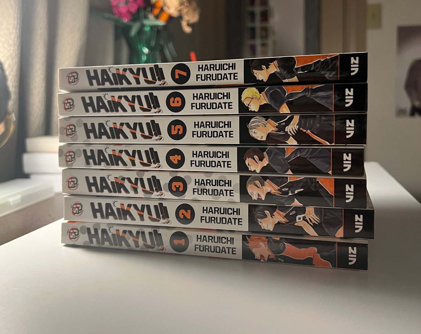 Haikyuu manga 1-7