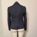 Rag & bone gray cropped fitted blazer wool