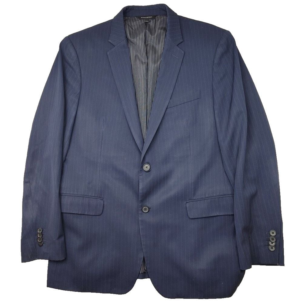 Banana Republic Blazer Sport Coat Mens 42S Marzotto Wool Modern Slim Fit Italian