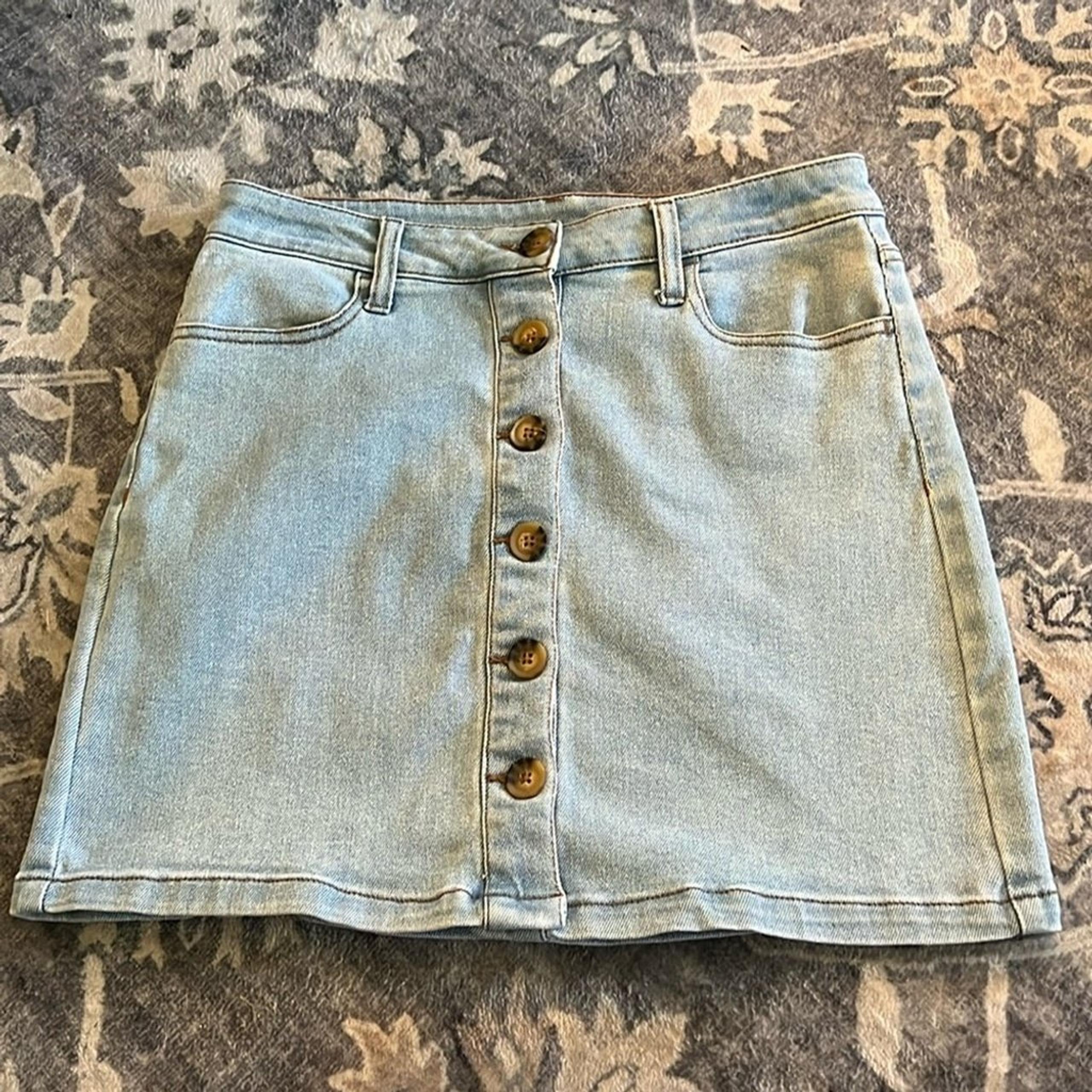 Vintage Arizona Jean Company Denim Jean Mini Skirt