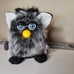 Hasbro Furby Black and Silver Fur Blue Eyes