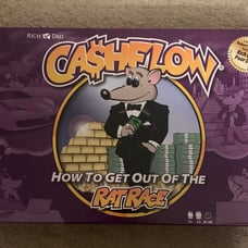 Robert Kiyosaki Rich Dad Poor Dad CASHFLOW Quadrant - HOW TO GET OUT OF THE RAT