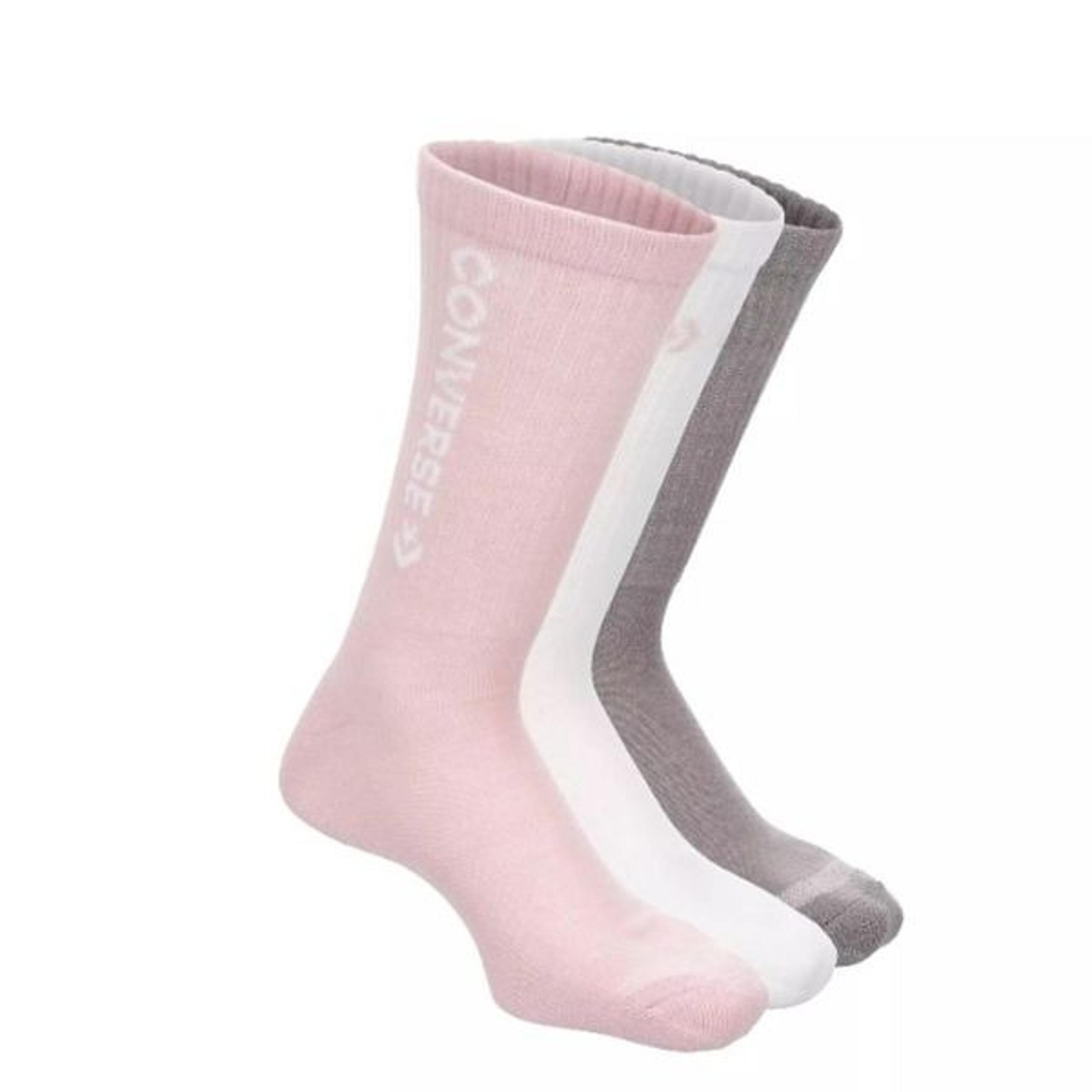 Converse 3-PK Classic Logo Crew Socks