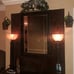 2 Wrought Iron Torch Lamps (Mirror NOT included)