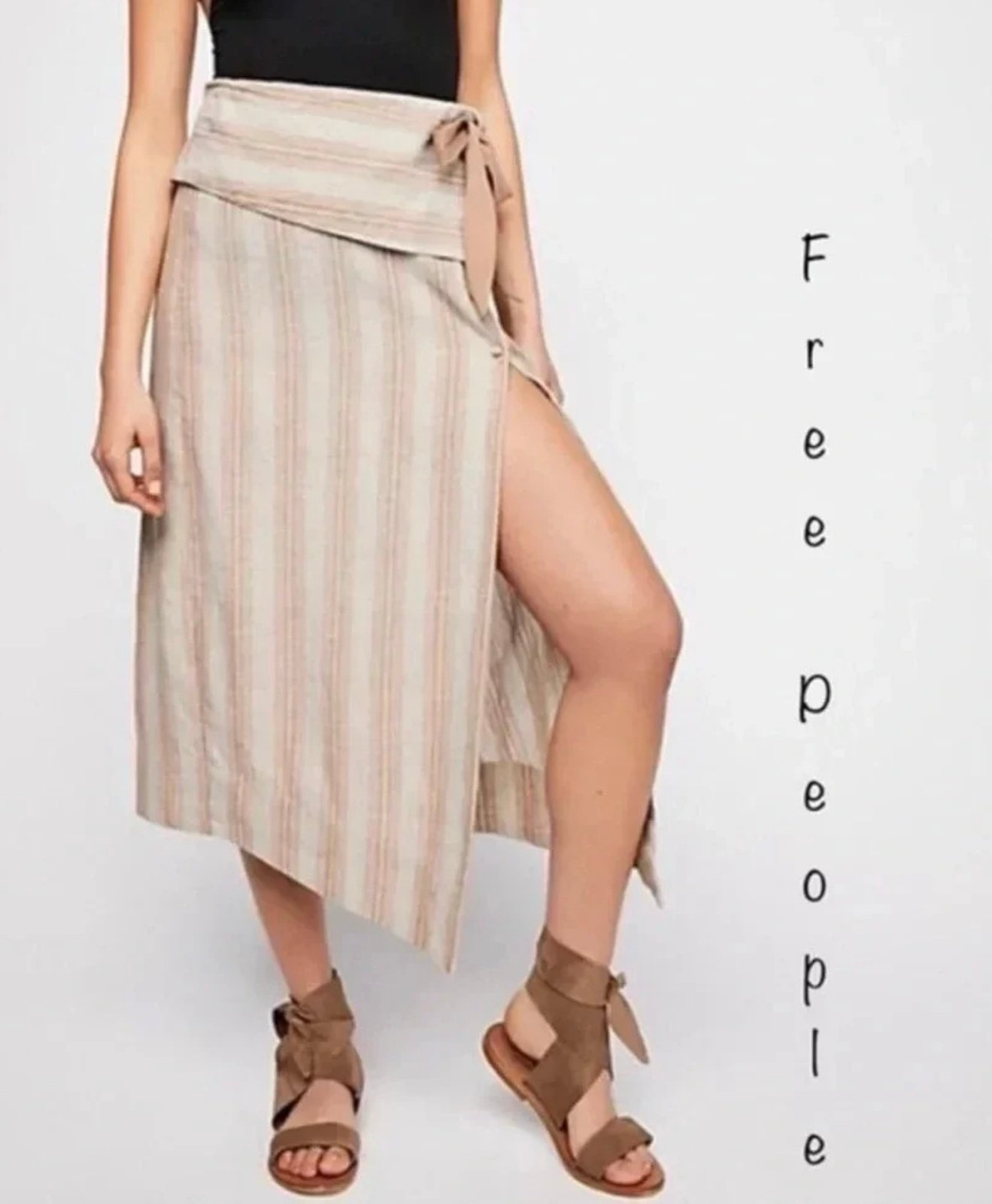 Free people striped skirt M