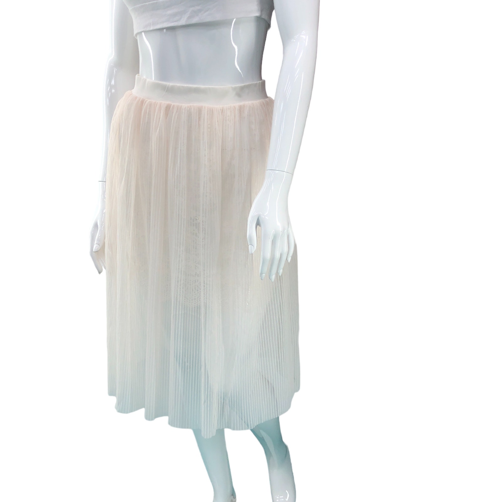 Victorias Secret Womens Size XS Skirt Lace Tulle Elastic Waist Layered BRAND NEW
