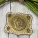 SISI AMBER United States of America Indian Head Rhinestone Brass Belt Buckle