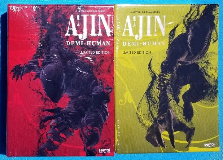 Ajin: Demi Human anime blu-ray - Premium box sets 1 & 2 - NEW & OOP
