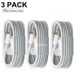 3-PACK USB Fast Charger Cable Cord For Apple iPhone 5 6 7 8 X 11 12 MAX