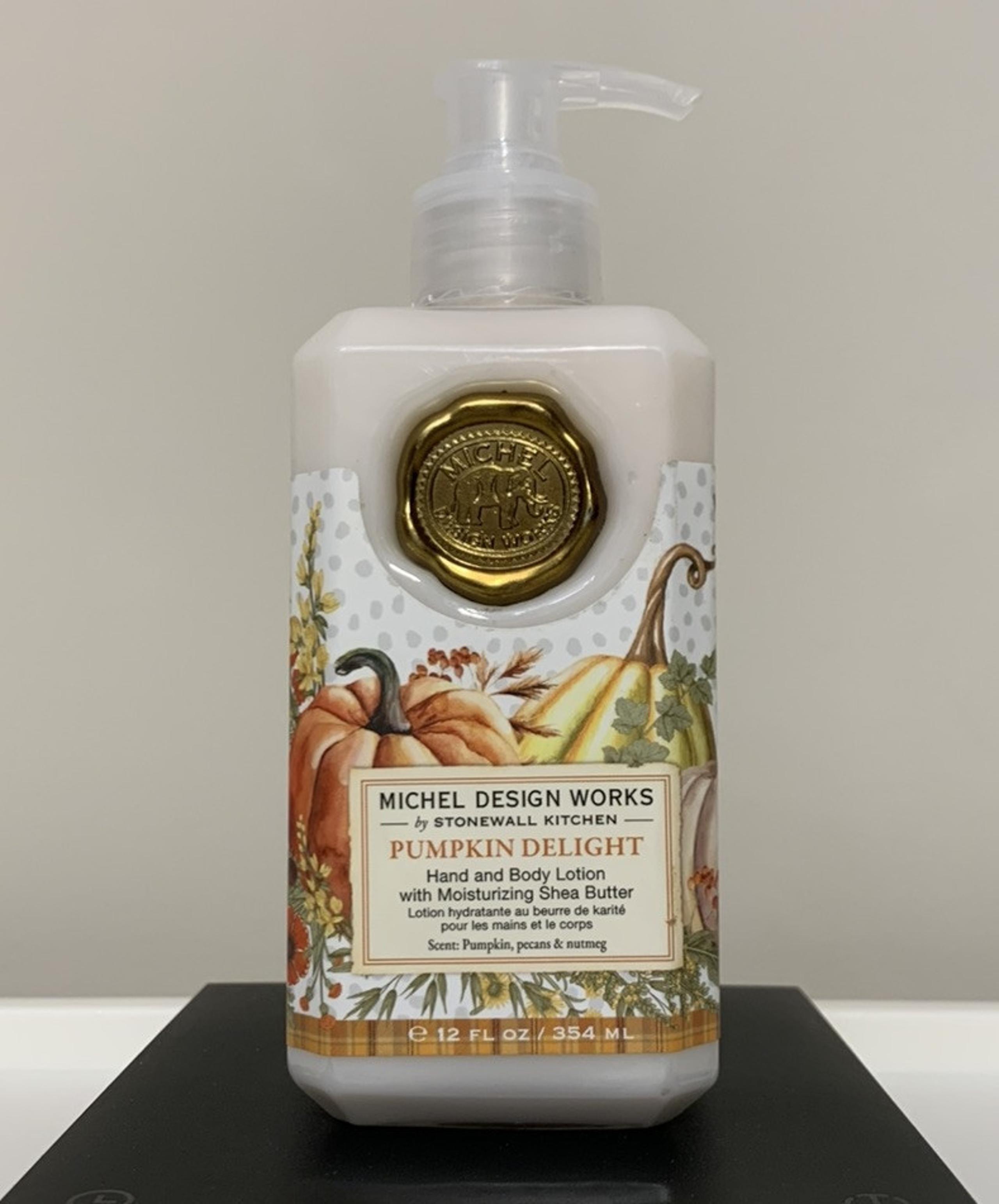 Michel Design Works Pumpkin Delight Hand & Body Lotion 12 Fl Oz NEW