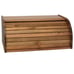 Lipper International Açaí Wood Roll-Top Breadbox 16”x11”x7” Food/Miscellaneous