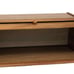 Lipper International Açaí Wood Roll-Top Breadbox 16”x11”x7” Food/Miscellaneous