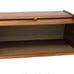 Lipper International Açaí Wood Roll-Top Breadbox 16”x11”x7” Food/Miscellaneous
